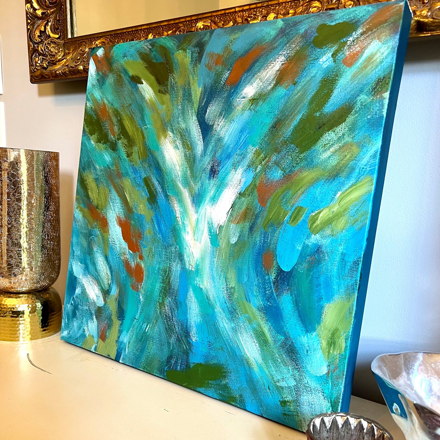Water in Motion, 20x20