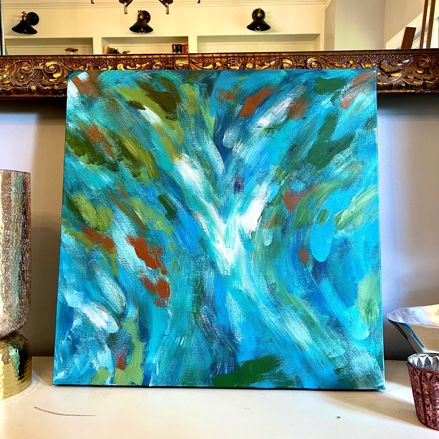 Water in Motion, 20x20
