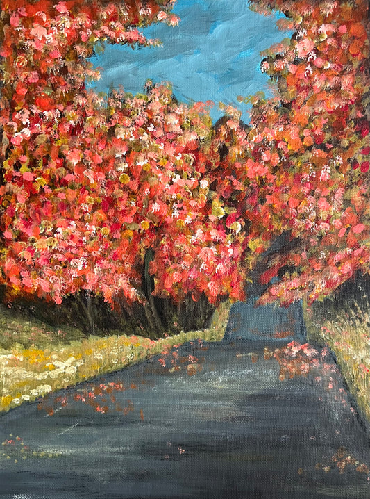 Autumn Song | 12x16 Canvas Board