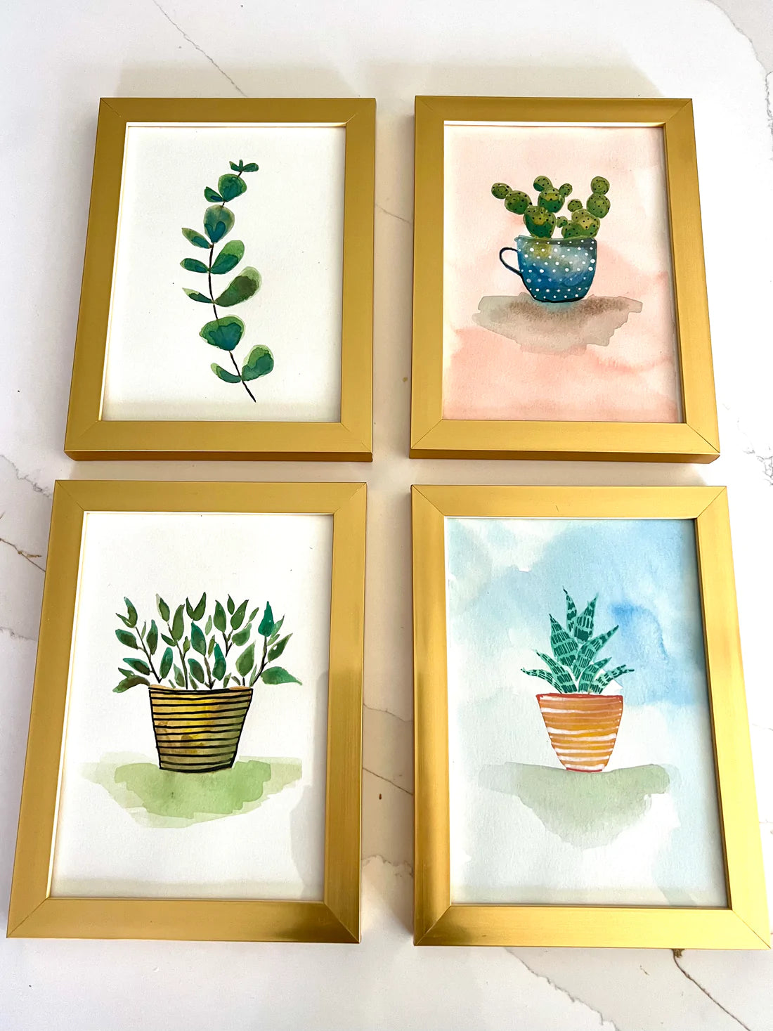 Small But Mighty | 5x7 Gold Frame
